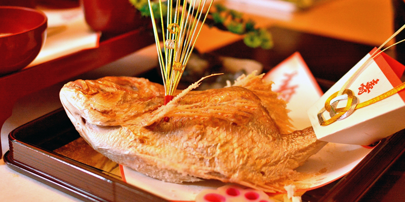 お食い初めの料理